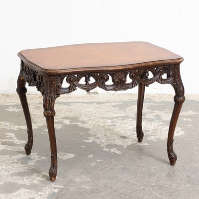 Lot 10 - Renaissance Revival Carved Mahogany Table