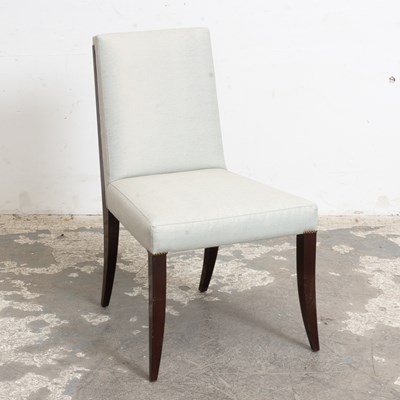 Lot 71 - Baker Upholstered Mahogany Side Chair