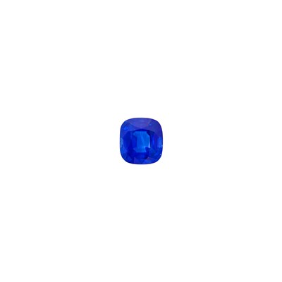 Lot 201 - Platinum, Kashmir Sapphire and Diamond Ring