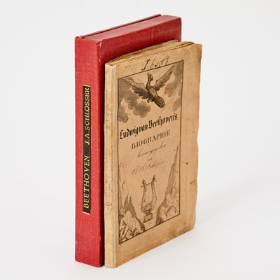 Lot 60 - The first biography of Beethoven, printed months after his death