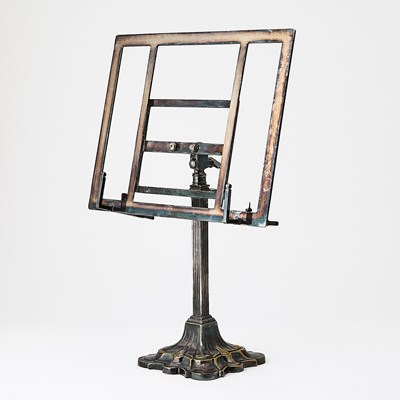 Lot 192 - An attractive music stand from Elkington & Co.