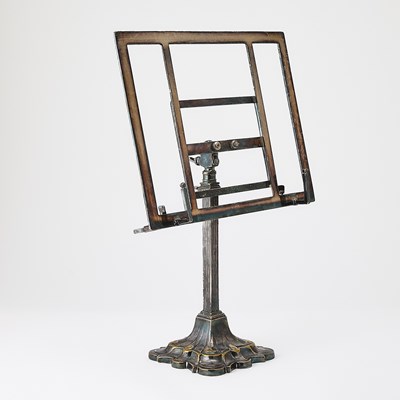 Lot 192 - An attractive music stand from Elkington & Co.