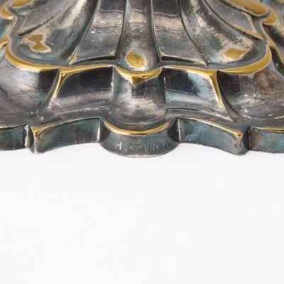 Lot 192 - An attractive music stand from Elkington & Co.