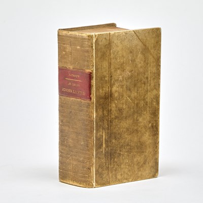 Lot 23 - A nice copy of Plutarch's lives in French