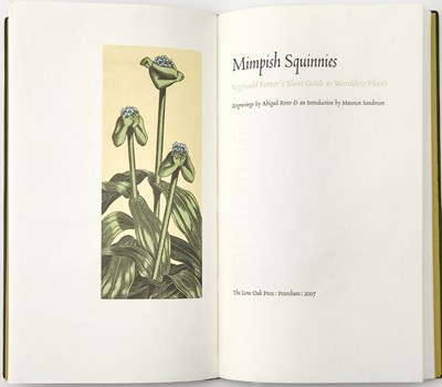 Lot 432 - The deluxe issue of Rorer's Mimpish Squinnies
