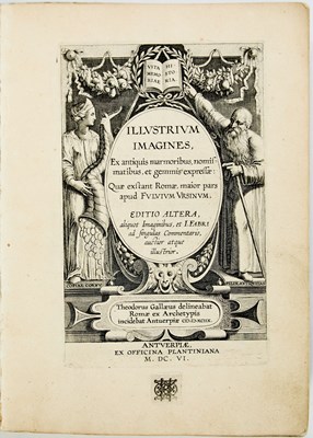 Lot 26 - Ancient portraiture, illustrated, in a handsome contemporary binding