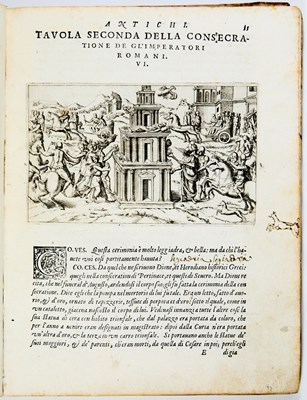 Lot 20 - A Renaissance historian illustrates ancient funerals