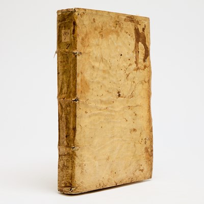 Lot 24 - Cicero's letters in a contemporary binding with manuscript waste