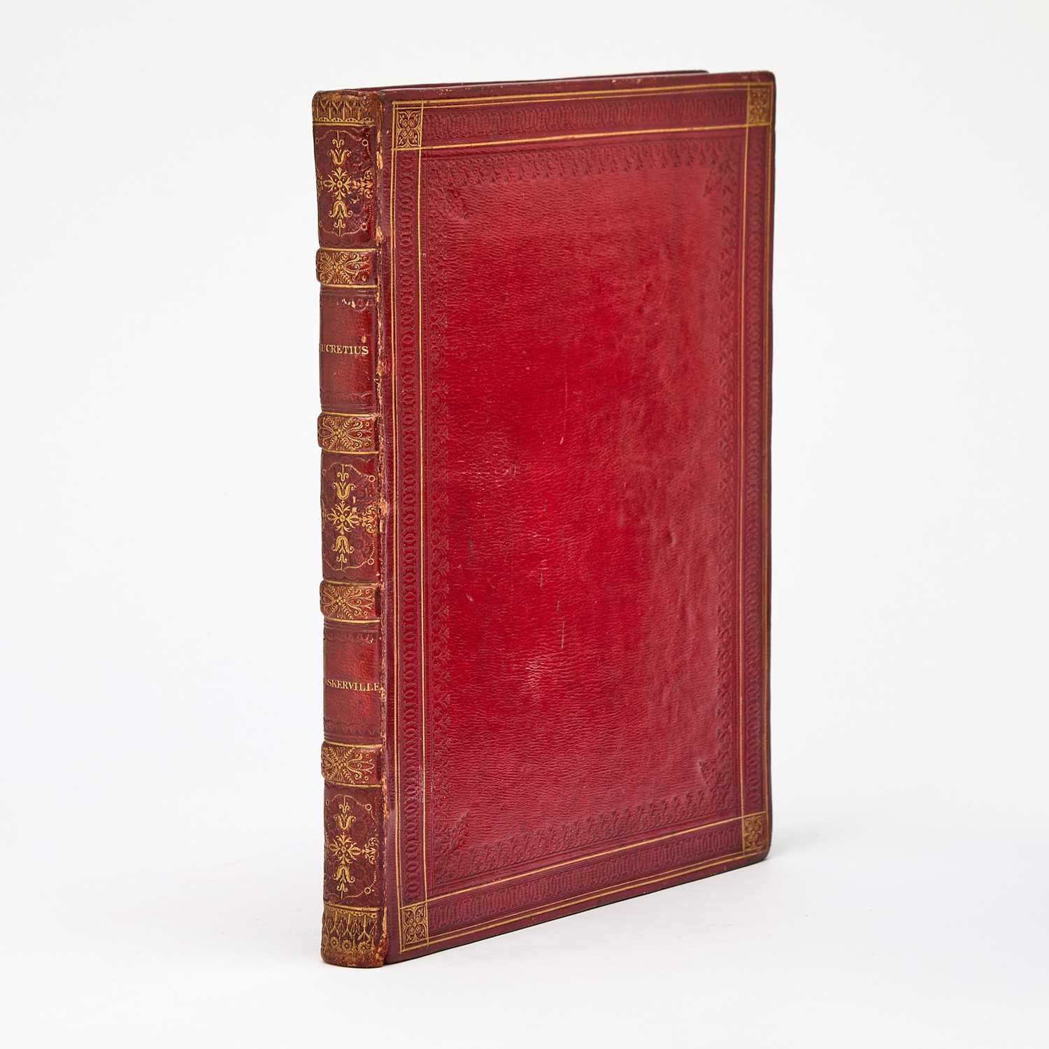 Lot 48 - Baskerville's De rerum natura