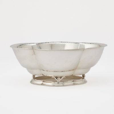 Lot 284 - Randahl Shop for Cartier Sterling Silver Footed Bowl