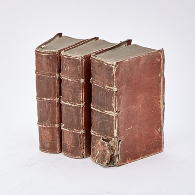 Lot 18 - Several works by Paolo Giovio, including one in red vellum