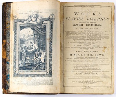 Lot 52 - The first American edition of Josephus