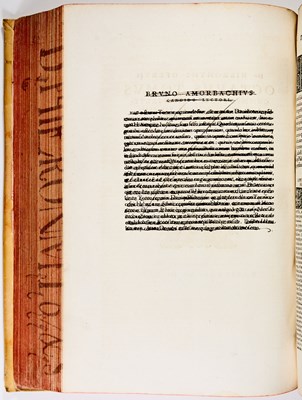 Lot 16 - Jerome, printed in Basel, expurgated in Lima