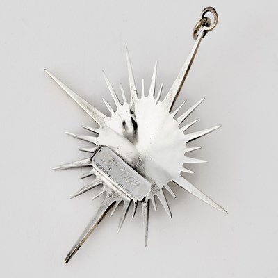 Lot 569 - Seven Buccellati Sterling Silver Christmas Ornaments