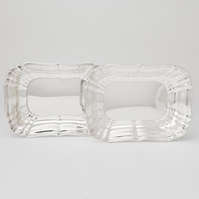 Lot 568 - Pair of Gorham Sterling Silver Open Vegetable Dishes