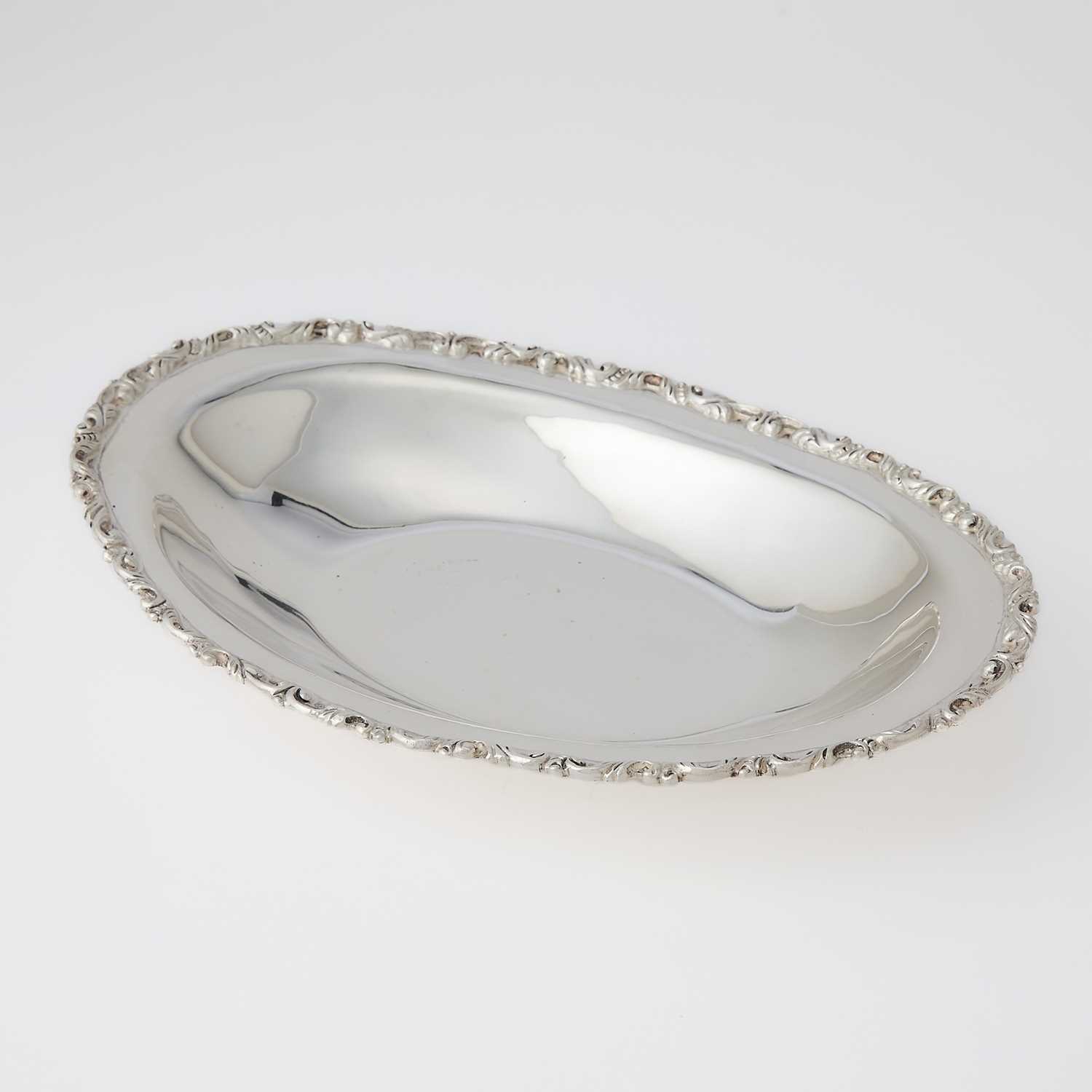 Lot 540 - Mexican Sterling Silver Bread Tray