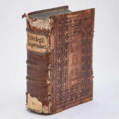 Lot 19 - A popular history of Roman emperors in an unusual pastiche binding