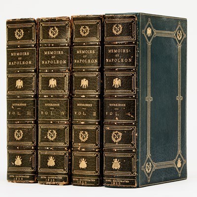 Lot 357 - An extra-illustrated set of Bourienne's memoirs of Napoleon.