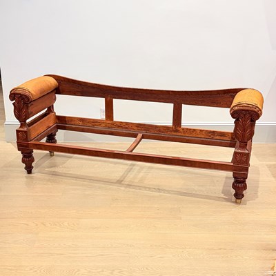 Lot 161 - Classical Mahogany Sofa Frame