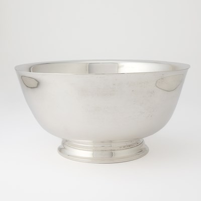 Lot 720 - Tiffany & Co. Sterling Silver Revere Form Punch Bowl