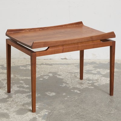 Lot 18 - Studio Made Teak Side Table