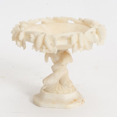 Lot 50 - Italian Carved Alabaster Tazza