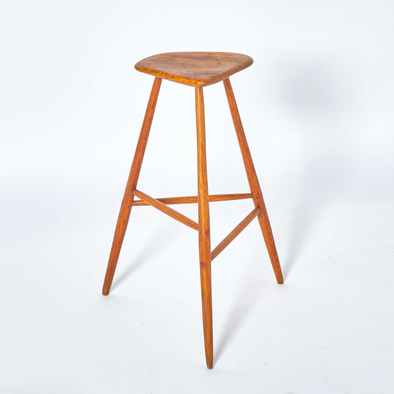 Lot 348 - Wharton Esherick Hickory Stool