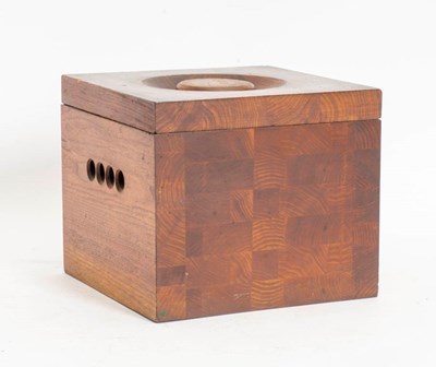 Lot 301 - JK Adams Teak Ice Bucket