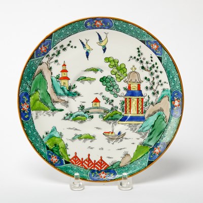 Lot 522 - Crown Staffordshire Porcelain Partial Dinner Service