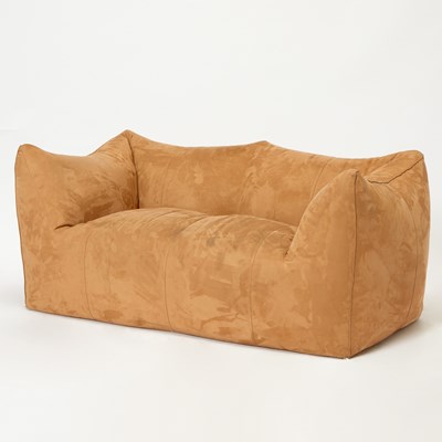Lot 258 - Mario Bellini for B & B Italia Upholstered “Le Bambole” Love Seat