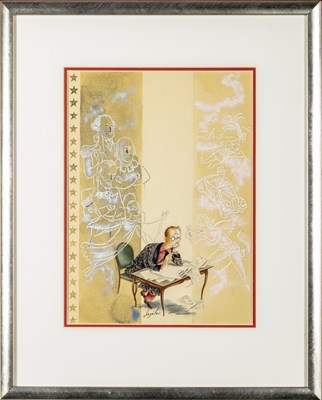 Lot 369 - Constantin Alajalov for the New Yorker cover, March 13, 1937