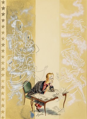 Lot 369 - Constantin Alajalov for the New Yorker cover, March 13, 1937
