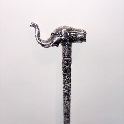 Lot 73 - Indian Silver Walking Stick