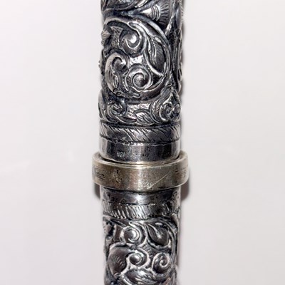 Lot 73 - Indian Silver Walking Stick
