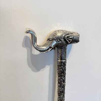 Lot 73 - Indian Silver Walking Stick