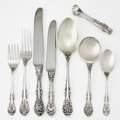 Lot 201 - Birks Sterling Silver Flatware Service