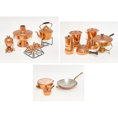 Lot 126 - Group of Copper Cookware