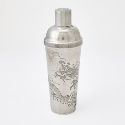 Lot 338 - Chinese Export Sterling Silver Cocktail Shaker