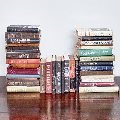 Lot 64 - Music biographies signed and unsigned