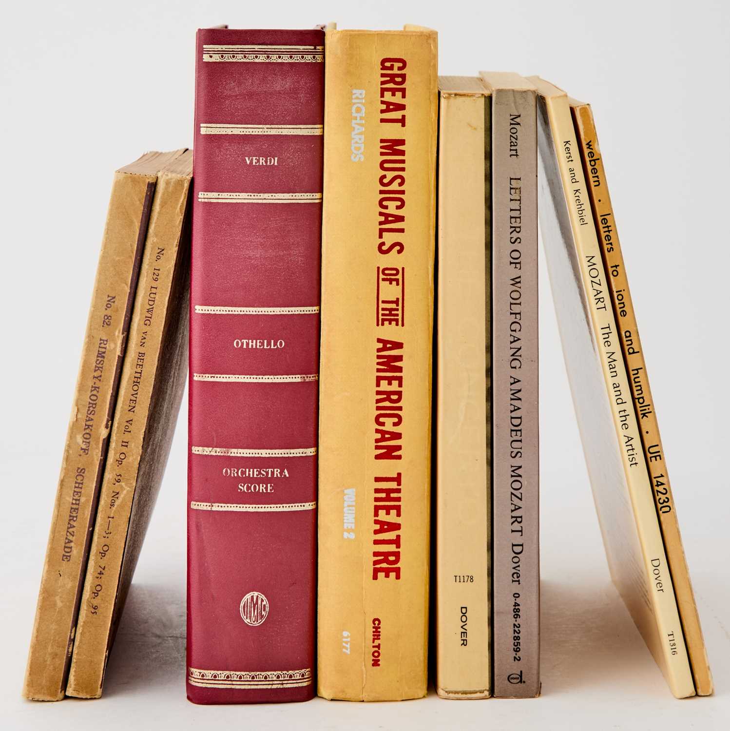 Lot 4 - A collection of books on music from the library of composer Charles Strouse