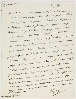 Lot 107 - Napoleon chews out his generals during the invasion of Spain