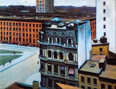 Lot 68 - An Edward Hopper reproduction gifted to Charles Strouse by John C. Reilly