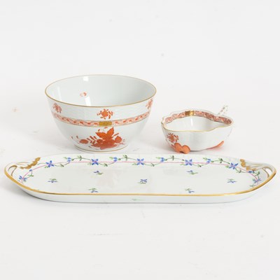 Lot 136 - Group of Herend Porcelain Table Articles