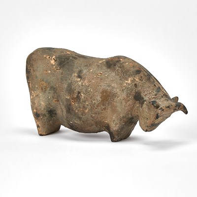Lot 515 - Cast Metal Figure of an Ox