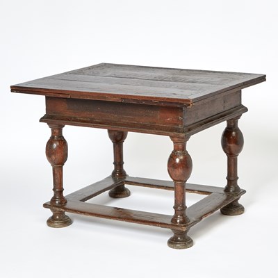 Lot 361 - English Oak Refectory Dining Table