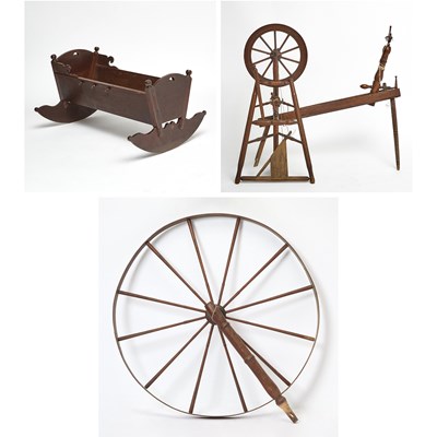 Lot 380 - Maple Child's Cradle