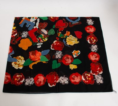 Lot 185 - Chanel Cotton Scarf