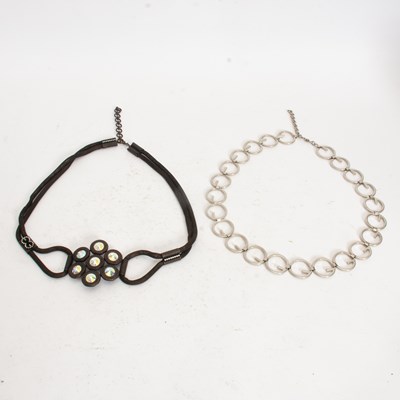 Lot 188 - Two Ladies Metal Fashion Belts