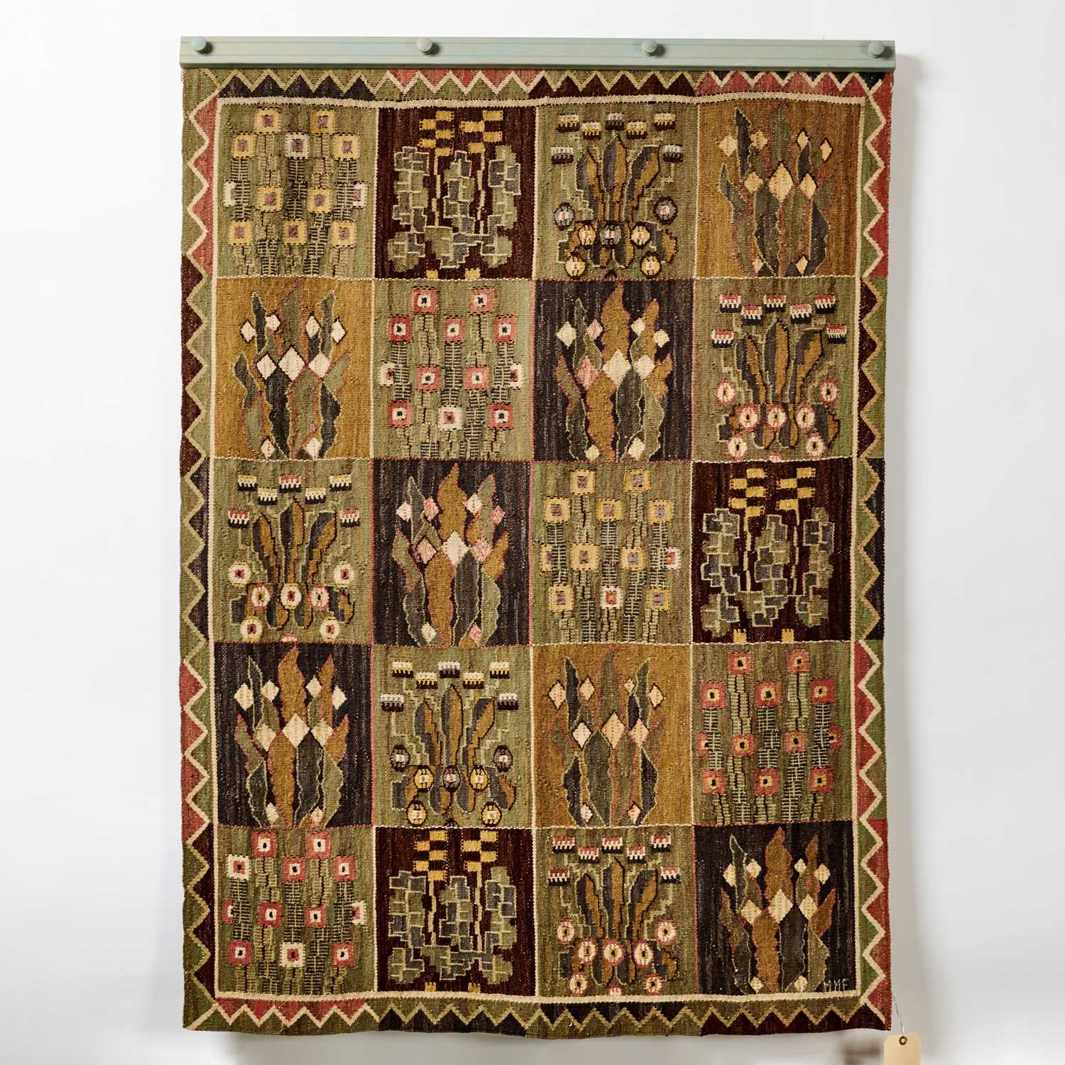 Lot 163 - Marta Maas-Fjetterstrom Swedish "Fodelsadagen" Tapestry