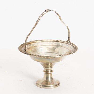 Lot 217 - American Sterling Silver Footed Weighted Basket